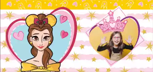 vectores plantilas PRINCESAS,DISNEY,